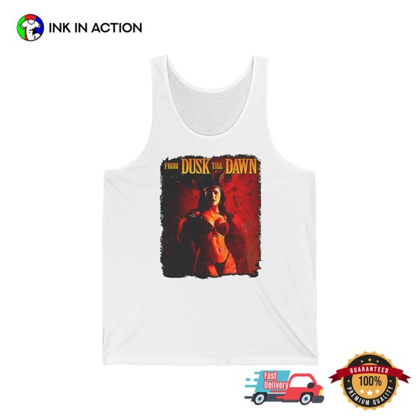 Salma Hayek Swimsuits Vintage From Dusk Till Dawn Film Series Shirt