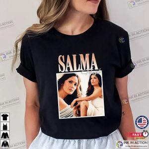 Salma Hayek Vintage 90s Art Shirt