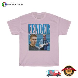 Sam Fender Retro Shirt sam fender concert Graphic Shirt 3 Ink In Action