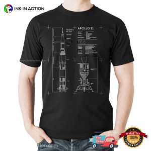 Saturn V SA 506 APOLLO 11 T-Shirt