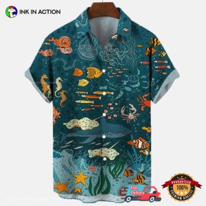 Sea Animals Weird Ocean Animals Best Hawaiian Shirts