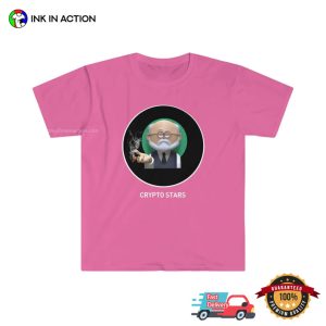 Sigmund pink freud Crypto Stars Funny Shirt 3 Ink In Action