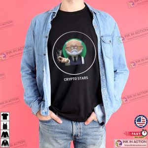 Sigmund Pink Freud Crypto Stars Funny Shirt