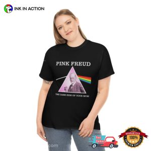 Slogan Funny Joke Pink Freud Shirt