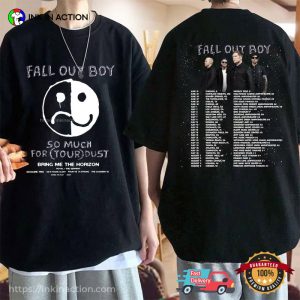 So Much (For) Stardust Tour Shirt, Fall Out Boys Tour