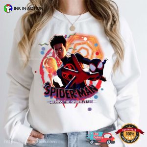 Spider Man Across the Spider Verse Funny Shirt Spider Man 2023 3 Ink In Action