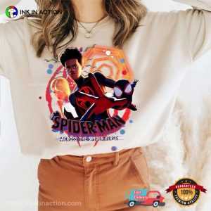 Spider Man Across the Spider Verse Funny Shirt Spider Man 2023 4 Ink In Action