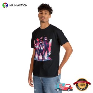 Spider Man Miles Morales Spiderverse T Shirt Marvel Lovers 2 Ink In Action