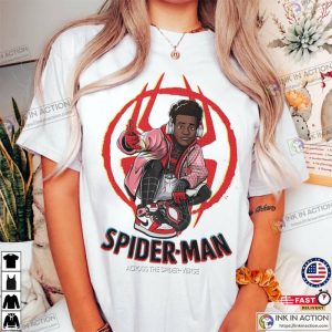 Spider Man New Ver 2023 Tee Miles Morales Shirt 1 Ink In Action