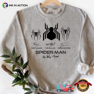 Spider man No Way Home signature Shirt 2 Ink In Action Ink In Action