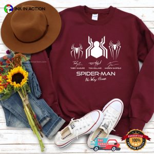Spider man No Way Home signature Shirt Ink In Action Ink In Action