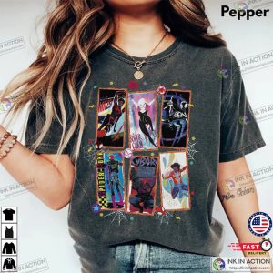 Spiderman Across the Spider verse Comfort Colors Shirt spider man across 1 Ink In Action