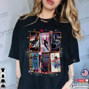 Spiderman Across the Spider verse Comfort Colors Shirt spider man across 3 Ink In Action