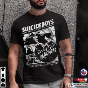 Suicide Boys greyfive nine Unisex T Shirt 1 Ink In Action