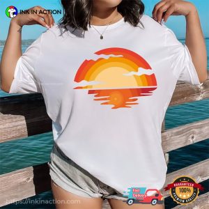 Sunset Sunshine Shirt For Beach Lovers 4 Ink In Action