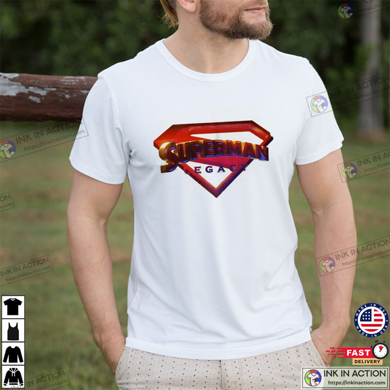 Superman Legacy Logo Shirt - Print your thoughts. Tell your stories.