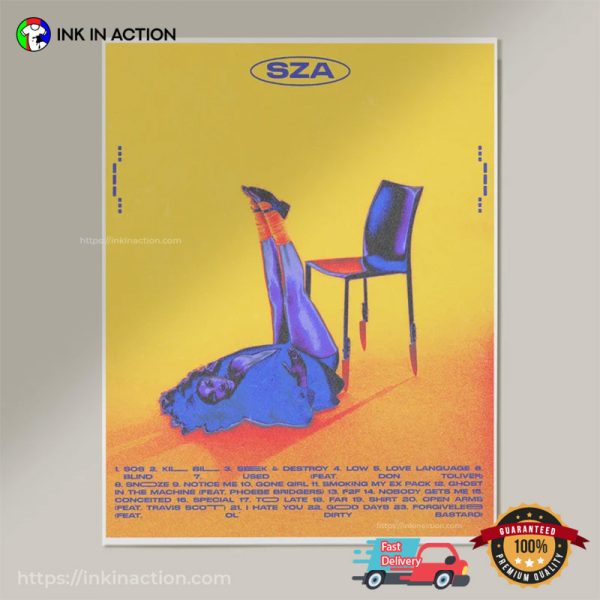 Sza Track List Poster