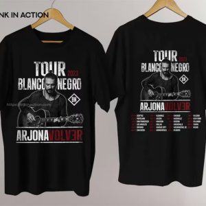 Tour 2023 Blanco Y Negro Arjona Volver Shirts, 2023 concerts
