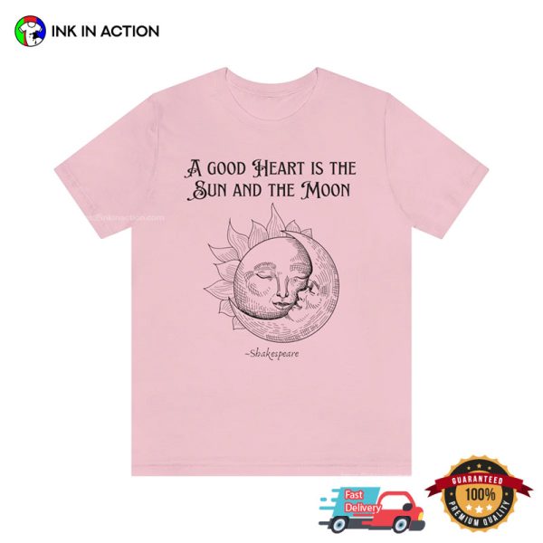 The Moon And The Sun Shakespeare Book Lover Dark Academia Literature Shirt