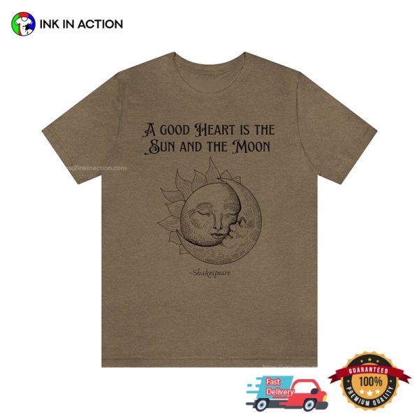 The Moon And The Sun Shakespeare Book Lover Dark Academia Literature Shirt