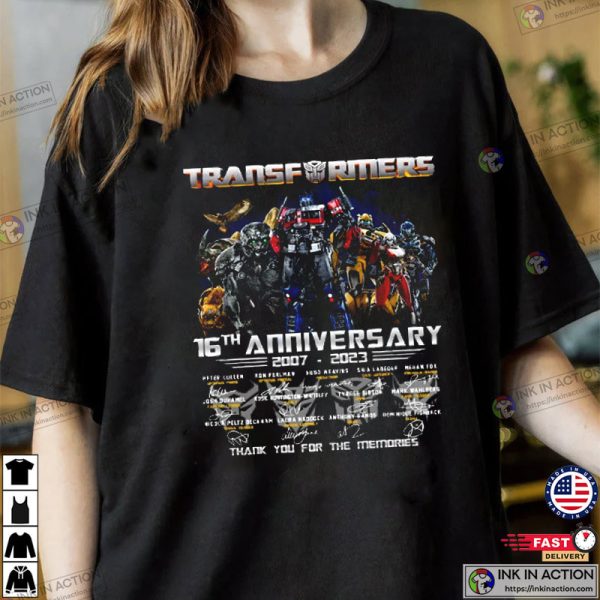 Transformers Thank You For The Memories Shirt, Transformers Autobots