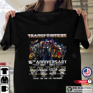 Transformers Thank You For The Memories Shirt, Transformers Autobots