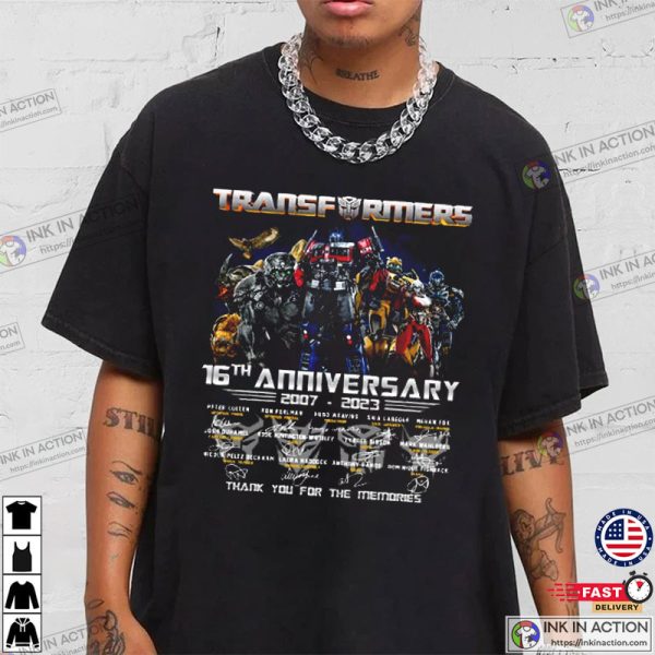 Transformers Thank You For The Memories Shirt, Transformers Autobots