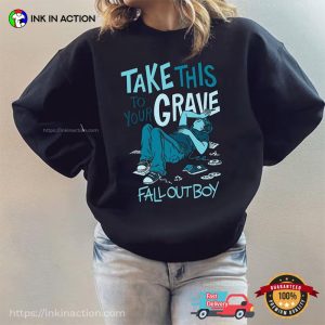 Take this to your grave Album Fall Out Boy 2023 Tour T Shirt 1 Ink In Action