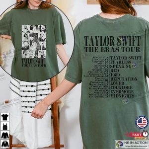 Taylor Swift The Eras Tour Comfort Color T-shirt