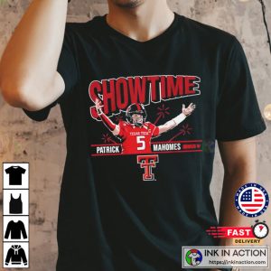 Texas Tech Showtime Patrick Mahomes Shirt 2 Ink In Action