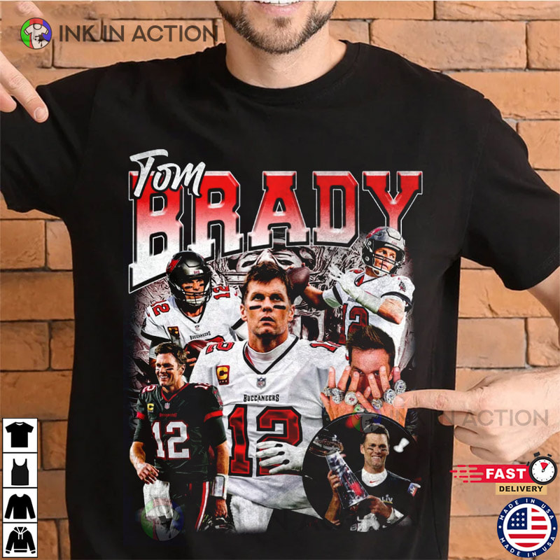 Tom Brady 90's Superbowl Champions Shirt - Ink In Action