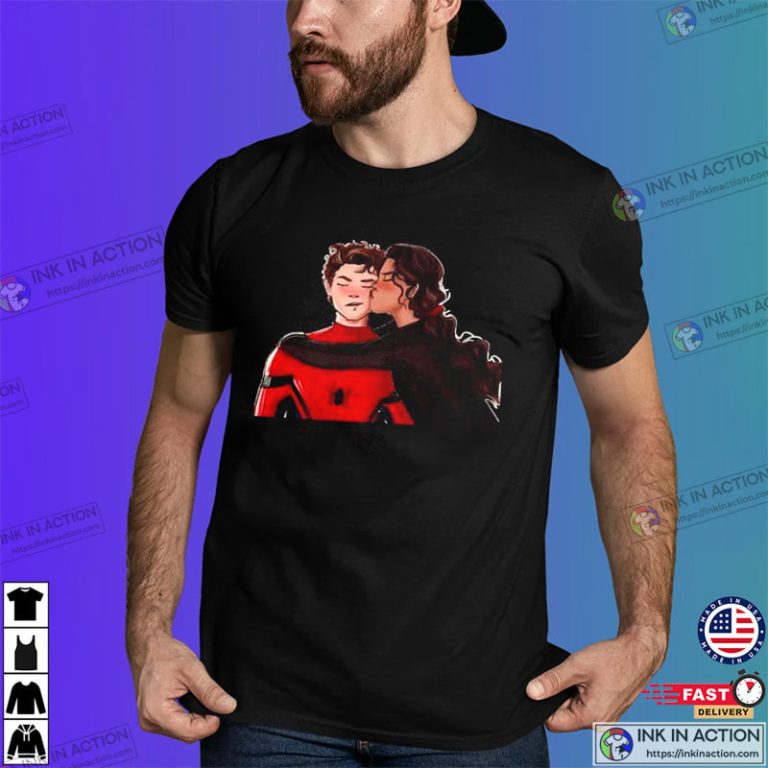 Tom Holland And Zendaya Spiderman Shirt - Print your thoughts. Tell