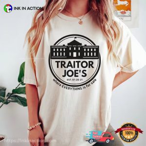 Traitor Joes Anti Joe Biden Shirt Ink In Action