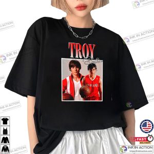 Troy bolton high school Musical Unisex Shirt 2 Ink In Action