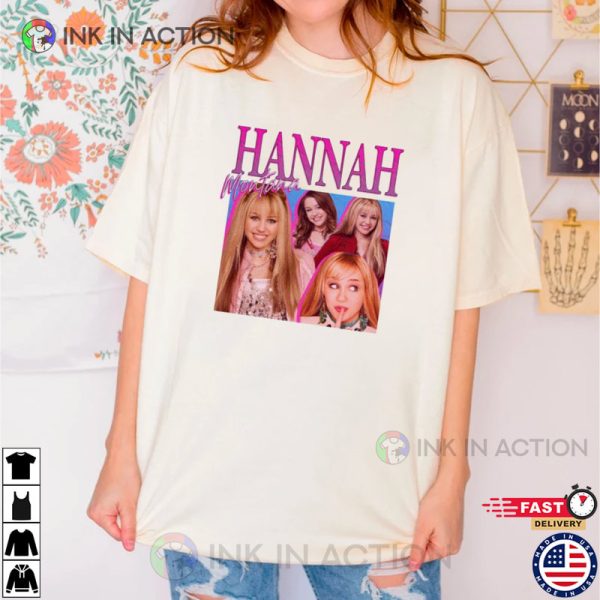 Vintage Hannah Montana Shirt, Miley Cyrus Rap Hip Hop T-shirt