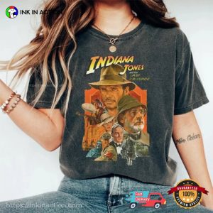 Vintage 90s Indiana Jones Adventure Last Crusade Disneyland Shirt