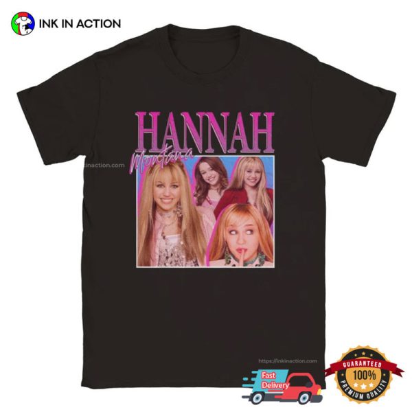 Vintage Hannah Montana Shirt, Miley Cyrus Rap Hip Hop T-shirt