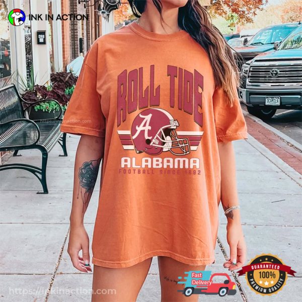 Vintage 90s Alabama Roll Tide Football Comfort Colors Shirt