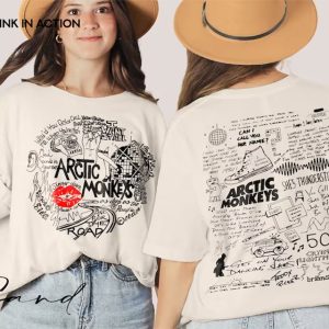 Vintage Arctic Monkeys North American Tour Shirt