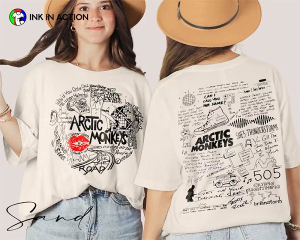 Vintage Arctic Monkeys North American Tour Shirt