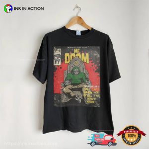 Vintage 90s Hip Hop mf doom comic Shirt 2