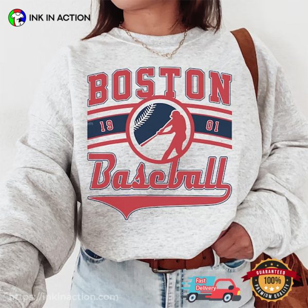 Vintage Baseball MLB Red Sox 1901 Shirt