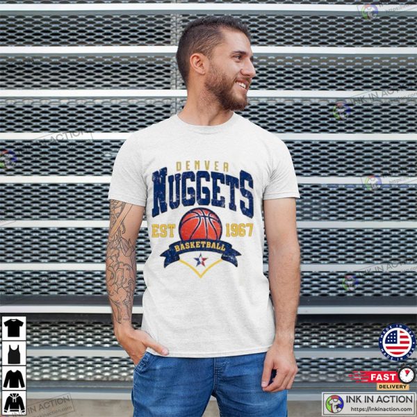 Vintage Denver Nuggets Basketball EST 1967 Shirt