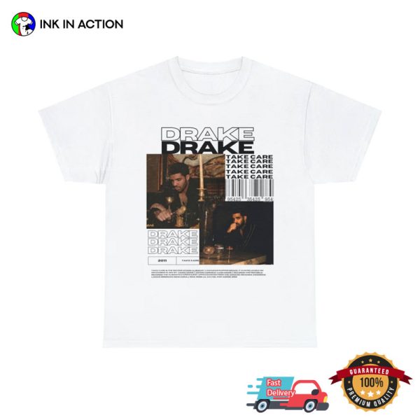 Vintage Drake Take Care Album Music Shirt