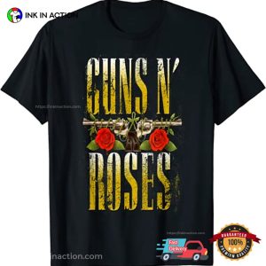 Vintage Guns N Roses Big Guns Shirt 2 Ink In Action