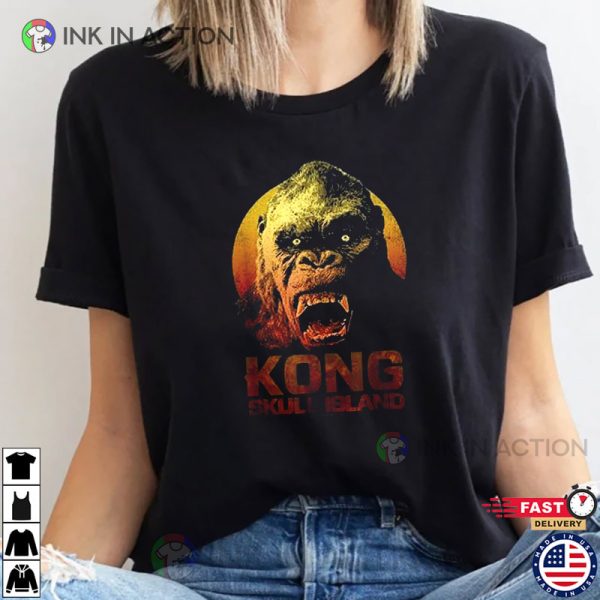 Vintage Kong Skull Island Movie Shirt