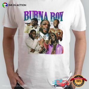 Vintage burna Boy Style Shirt 1 Ink In Action