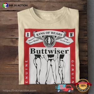 Vintage buttwiser shirt Funny Butts T Shirt 3