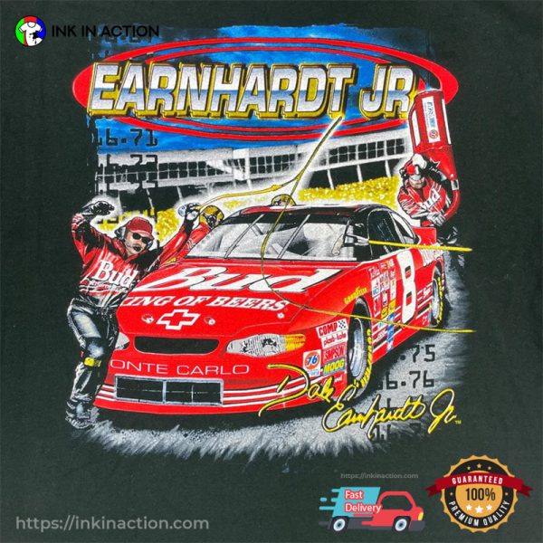 Vintage Dale Earnhardt 3 Gettin’ It Done 2 Sides Graphic T-Shirt