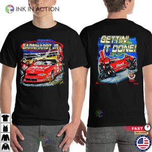 Vintage Dale Earnhardt 3 Gettin’ It Done 2 Sides Graphic T-Shirt